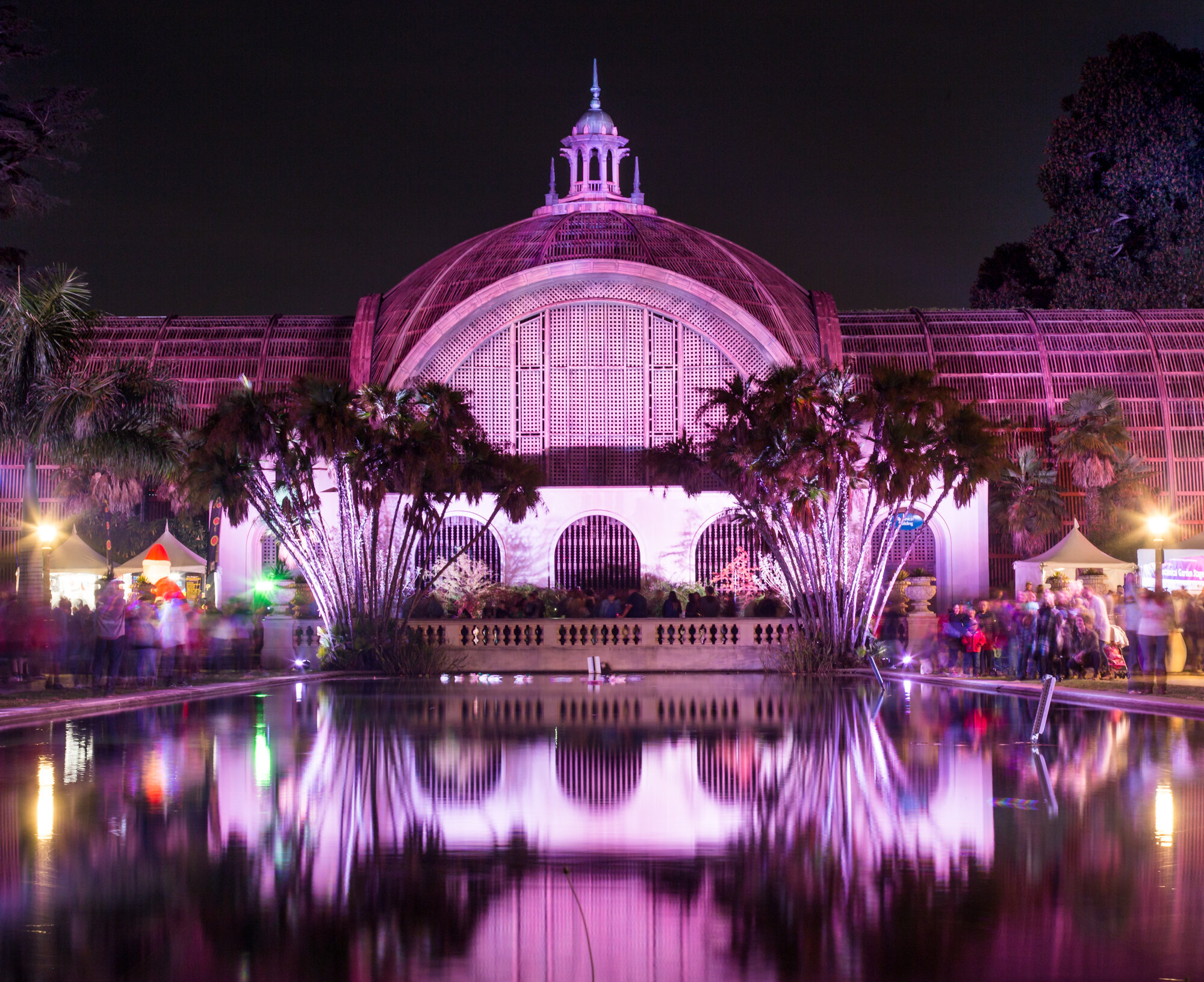 Night time event space